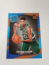 2017-18 Panini Donruss Rated Rookie Jayson Tatum #198 Boston Celtics NBA Card. rookie card picture