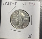 1929-S Silver Standing Liberty Quarter (25C)- Extremely Fine Condition