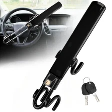 Heavy Duty Car Steering Wheel Lock Anti-Theft Security Device Universal + 2 Keys