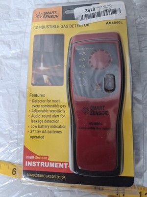 SMART SENSOR Gas Leak Detector Portable Combustible Handheld Analyzer Alarm B13