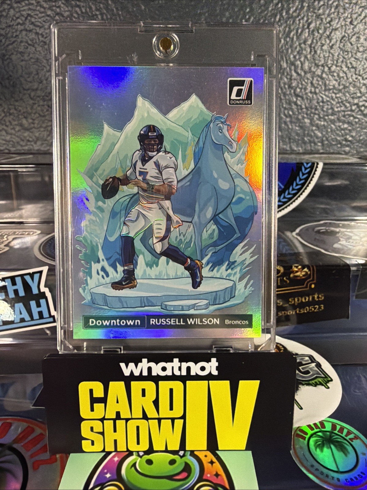 2022 Panini Donruss - Downtown Russell Wilson #DT-RW Denver Broncos