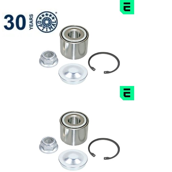 2X Radlagersatz Optimal 702603 2 Radlager Satz Links Rechts Hinterachse-image