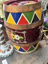 Vintage bargeware barge ware canal sign writer barrel