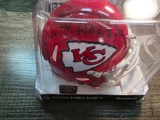 Willie Roaf Signed Auto Chiefs Mini Helmet w/ HOF 2012 JSA COA