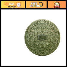 24" Green Septic Tank Riser Cover - Durable, Easy Access, Heavy-Duty Design