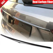For Maserati Levante 2016-2020 Carbon Fiber Rear Tailgate Trunk Lid Cover Trims