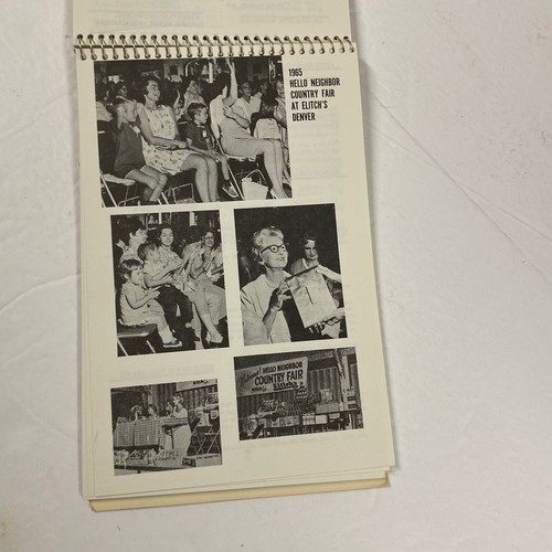 Vintage Hello Neighbor Kochbuch, KOA Radio Denver Co. 1965 lokale Rezepte/Anzeigen - Bild 16 von 17