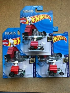 peanuts hot wheels 2018
