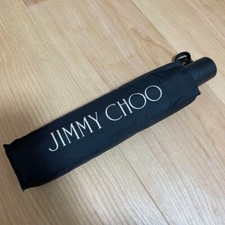 Jimmy Choo Novelty Folding Umbrella Leopard Pattern Preowned Unused