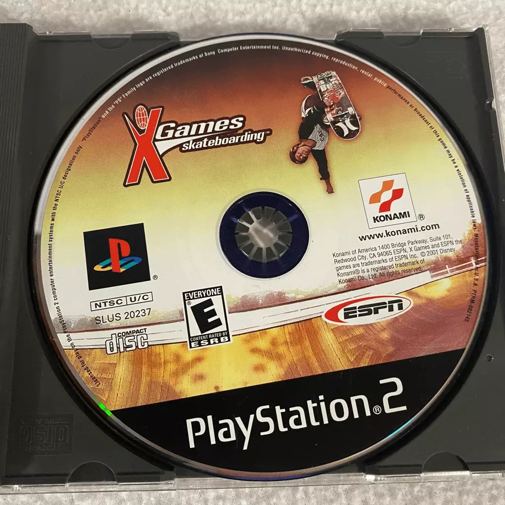 Espn X Games Skateboarding: Playstation 2