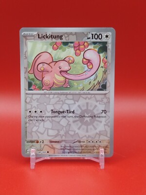 Pokemon - Scarlet and Violet 151: Lickitung - 108/165 Reverse Holo