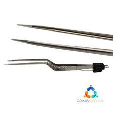 Integra RR2705 Ruggles Yasargil Bipolar Forceps Irrigating Bayonet 7-3/8"