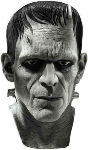 Frankenstein Mask Universal Monsters Boris Karloff Halloween Costume Accessory - Photo 1 sur 1