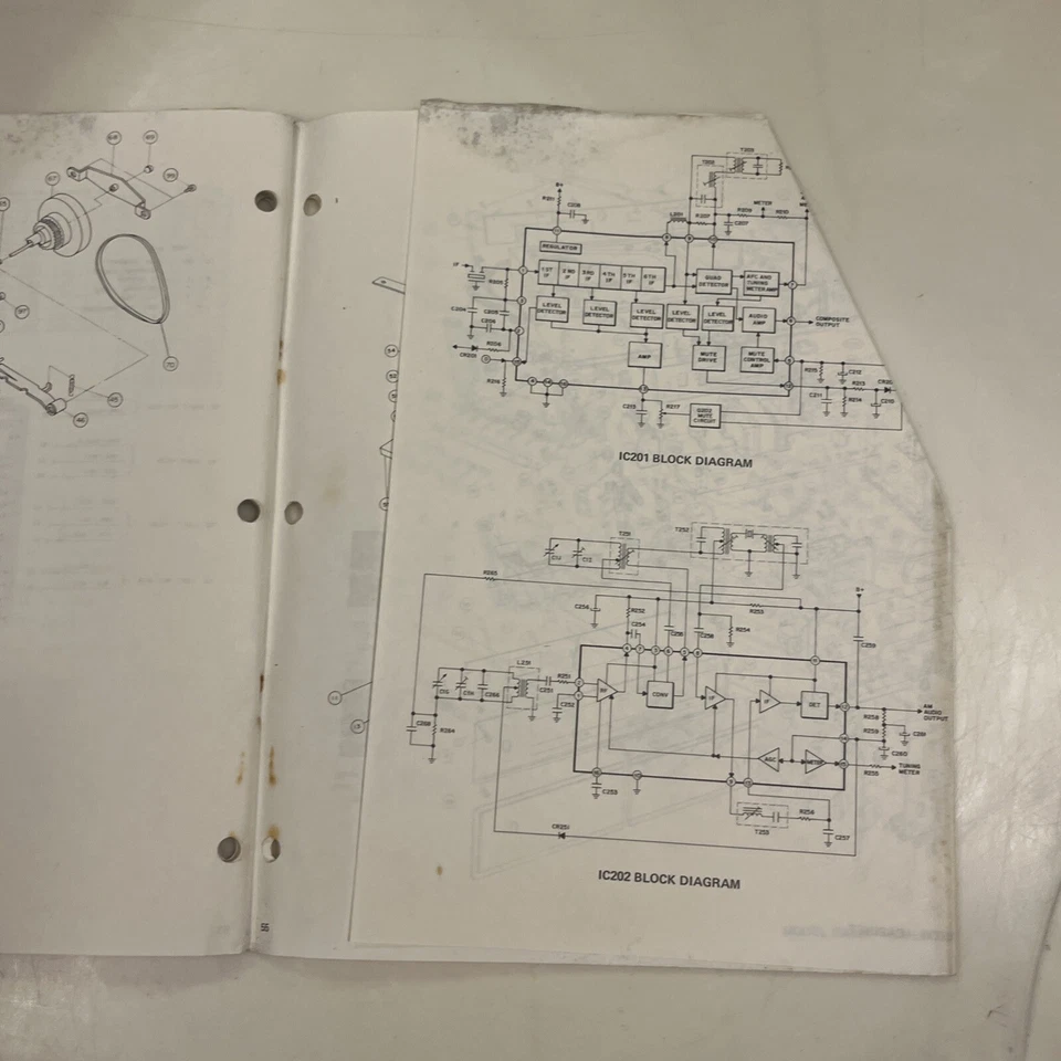 Zenith Service Manual HF-48 Integrated Stereo Systems IS4090 IS4090XP Original - Image 3 of 4