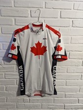 Louis Garneau LG Course Medium M Tri Race Cycling Bike JERSEY CANADA