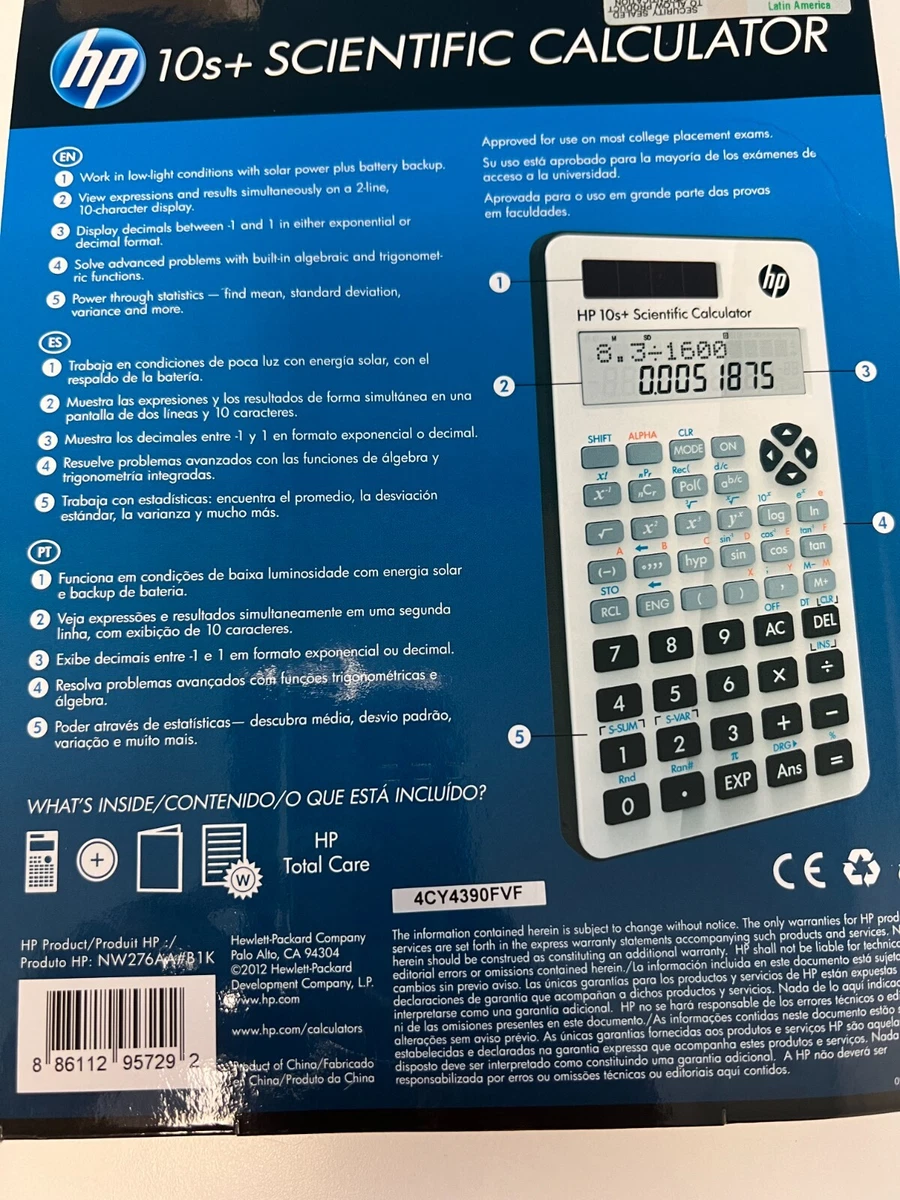 Scientific calculator with antilog deals