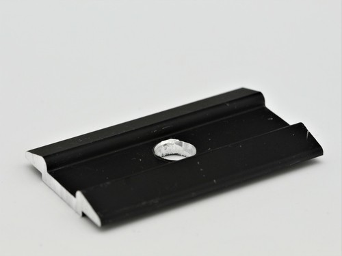 SCHWARZ od.BLANK Alu Mittelklemme für Modul Photovoltaik Solar Modulbefestigung - Bild 2 von 10