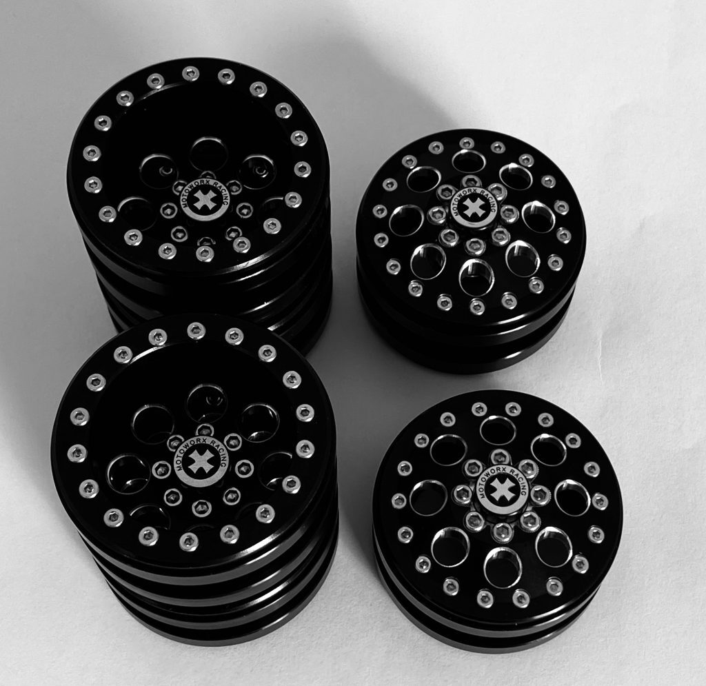 Jeu De Roues 1.9 Double RC MotoWorx Racing - Neuf Sous Emballage - Pour Voitures Télécommandées