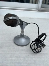 Vintage UHER Microphone Model M512 with Stand and  Cord Cable