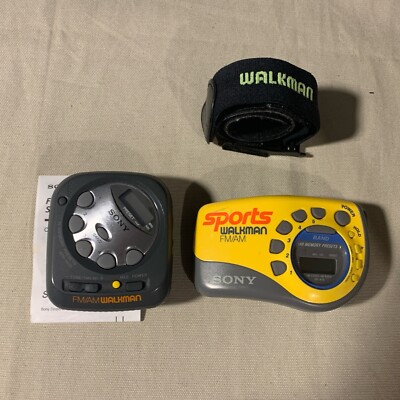 Sony Walkman Lot srf-m35 and srf-m78