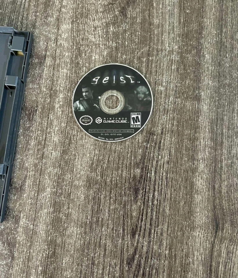 Geist (Nintendo GameCube, 2005) DISK ONLY! Tested & Working! - Image 2 of 4