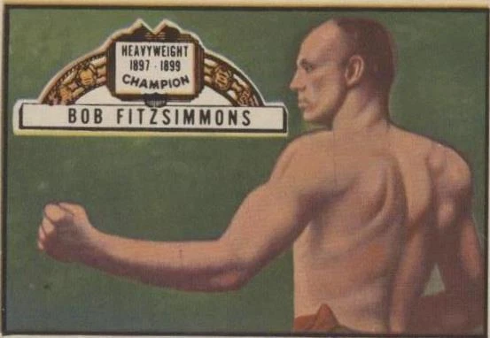 1951 Topps Ringside - Bob Fitzsimmons #55