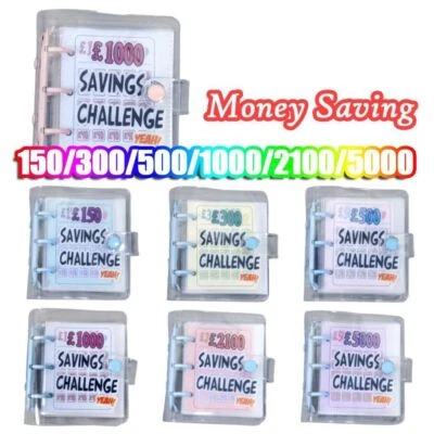 Savings Challenge Binder Money Saving Binder Savings Challenges Book Binder