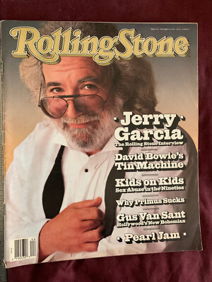 Rolling Stone (Oct 91) - Jerry Garcia, David Bowie, Pearl Jam, Primus, more
