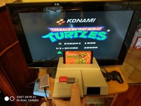 TEENAGE MUTANT NINJA TURTLES 2:THE MANHATTAN PROJECT FAMICOM NINTENDO