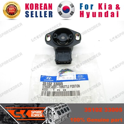 Genuine/OEM 3510233005 SENSOR ASSY-THROTTLE POSITION for Hyundai Galloper