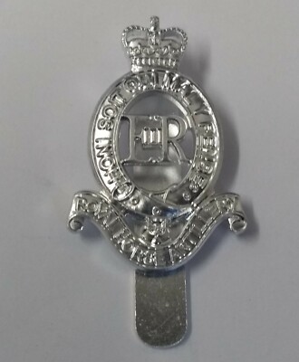 Hat Badge RHA Mil-Spec Honi Soit Qui Mal Y Pense Beret & Cap Insignia - NEW