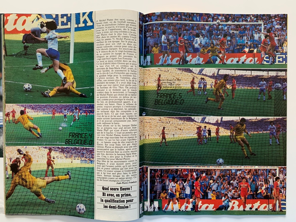 FOOTBALL ONZE HORS SÉRIE n° 19 SPECIAL EURO 1984 1ER TOUR EUR 23,99 - FR