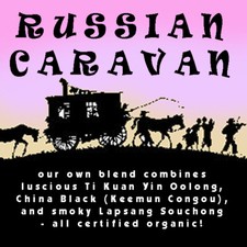 Travelers Russian Caravan Tea blend , loose/bulk from 4.50 1 oz.