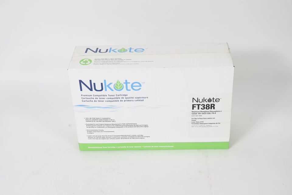 Nukote FT38R Toner Cartridge Replaces Canon FX6 H11-6431-220 Compatible - Image 2 of 4