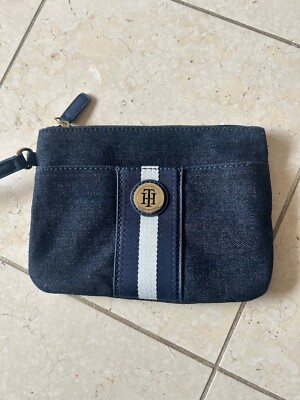 Tommy Hilfiger Jean Logo Pouch Accessories Small Hand strap Australia
