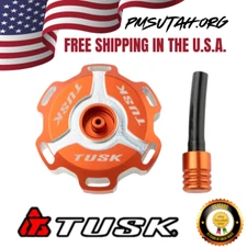 Tusk Gas Cap 1998-2005 KTM 200 EXC 200EXC 1998–2003 200 MXC Fuel Tank Lid Orange