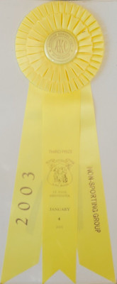 AKC Ribbon Non Sporting Land O'Lakes Kennel Club St Paul Minnesota VTG 2003