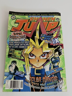 Collectible Shonen Jump September 2003 Volume 1 Issue 9 Manga