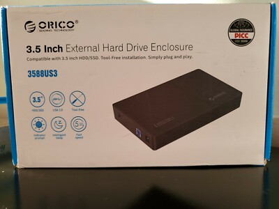 ORICO 3588US3 3.5 inch External Hard Drive Enclosure USB 3.0
