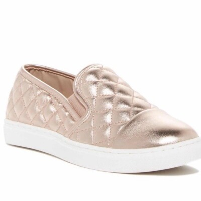 Steve Madden Zaander Sneaker Rose Gold Slip On