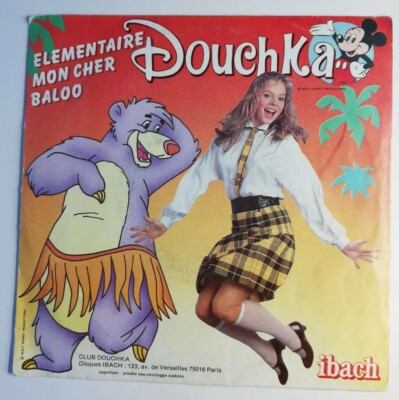N362 Vinyl 45 Umdrehungen Doucka Bambi, Elementar mein lieber Baloo, Ibach 
