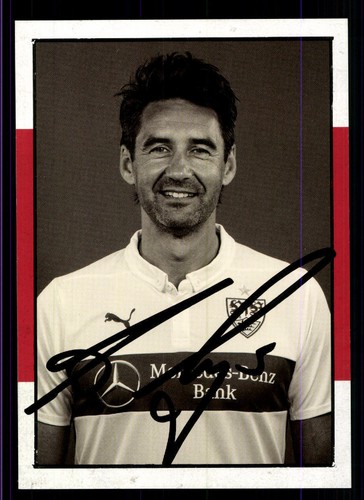 Autogrammkarte Bernd Förster - VFB Stuttgart - Original Signé - 85316