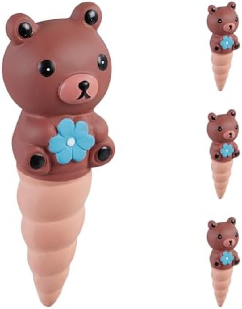 Set 4 Irrigatori Orsetto Argilla Relaxdays | Offerta Online Migliore