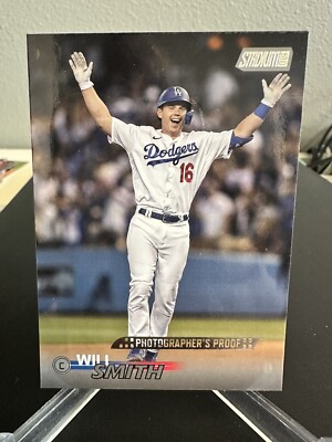 2023 Topps Stadium Club Photographer s Proof Will Smith LA Dodgers - Case Hit!