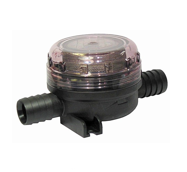 JABSCO Pumpgard 464000002 Bilge Pump Inline Strainer 40 Mesh 13mm Hose