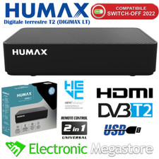 DECODER DIGITALE TERRESTRE DVB-T2 H265 HEVC RICEVITORE SMART FULL HD 2021