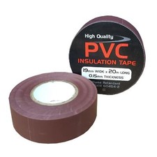 Electrical PVC Insulation Tape 19mm x 20 Metres, Flame Retardant Insulating