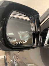GT/CS - GTCS Mustang etched look Mirror Decal Stickers - set of 2