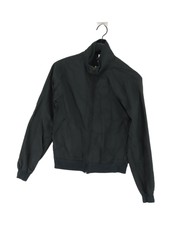 American Apparel Women's Jacket Xs Black 100% Nylon Windbreaker