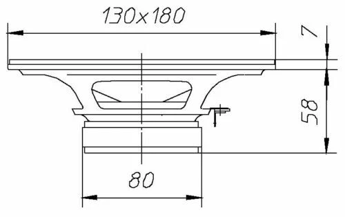 Alpine SXE-4625S Ciare CXE184 Set 4 Arcas Óvalos Nissan Terrano 2 II Altavoces - Imagen 2 de 4